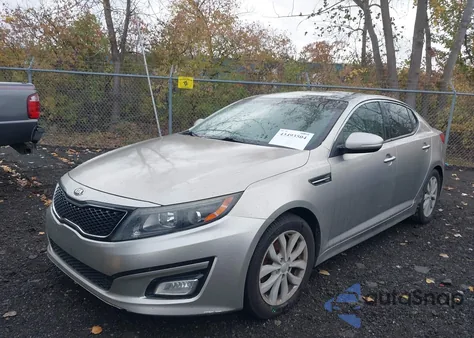 2015 Kia Optima Ex из США, поврежденный, VIN 5XXGN4A78FG367609
